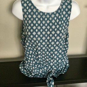 Sleeveless Ann Taylor LOFT summer top
